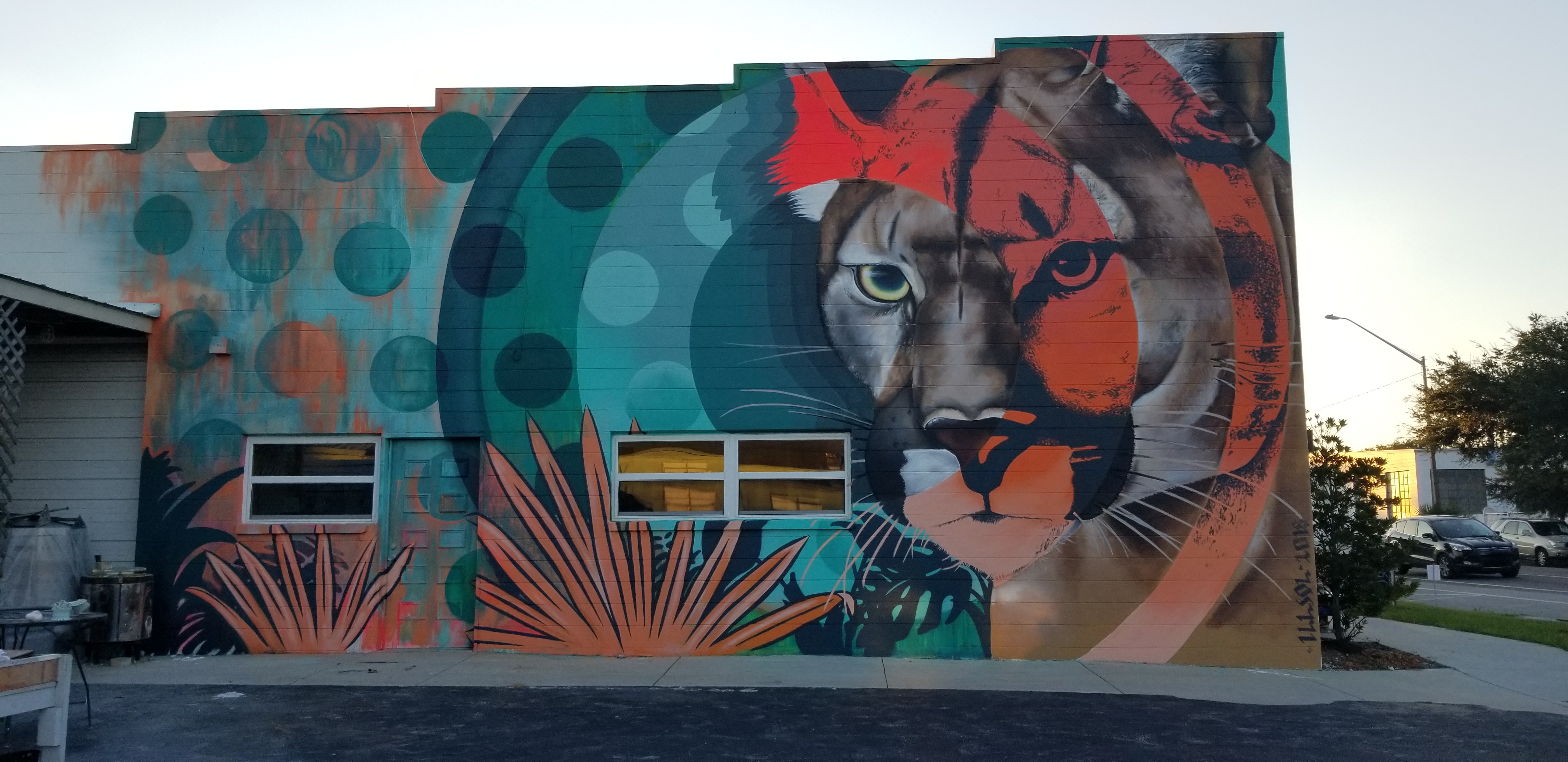 Notice Us - A Mural Dedicated to The Florida Panther image